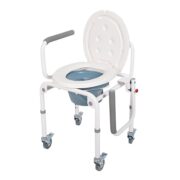 Wheeled Commode Chair