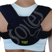 Clavicle Bandage by Soles - Adjustable, Flexible, Breathable Neoprene -