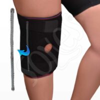 Short Knee Brace With Spiral Stays (Unisize)