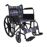 Standard Wheelchair (Plaid Fabric)