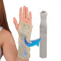 Wrist Splint (Beige Knitted Fabric)