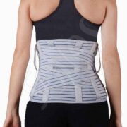 Back Brace by Soles - Lumbosacral Back Support - Adjustable, Breat