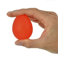 MAXI Egg Ball, Hand Exercise Ball 2- Red (Light)