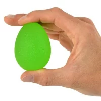 MAXI Egg Ball, Hand Exercise Ball 3- Green (Medium)