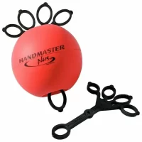 MVS Hand Master, Hand Finger Exercise Ball 2- Red