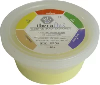 MVS Thera Flex Putty, Hand Exercise Dough 85 gr 2-Yellow (Very Light)