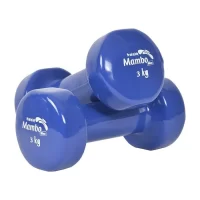 MVS Vinyl Dumbbell Weight, Dumbell 1 Piece 3 Kg