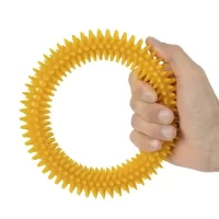 Maxi Spiky Hand Exercise and Sensory Ball 6. Yellow Ring