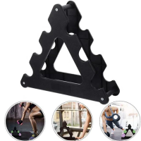 Triangle Type Dumbbell Stand2