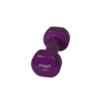 Vinyl Dumbbell Single Piece 3 Kg