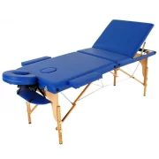 Wooden 3 Piece Massage Table Blue