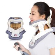 Neck Manual Therapy and Neck Traction Brace