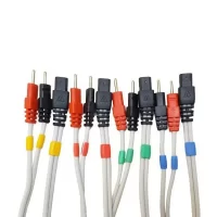 Straight Input Socketed Compex Cable 4'lu Set