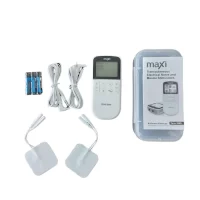 Maxi Battery Powered Tens Ems Device with 4 Electrodes