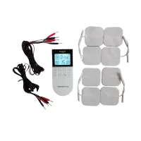 Maxi Rechargeable Tens Ems Plus Device with 8 Electrodes