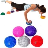 Half Balance and Spiky Exercise Ball Set of 4